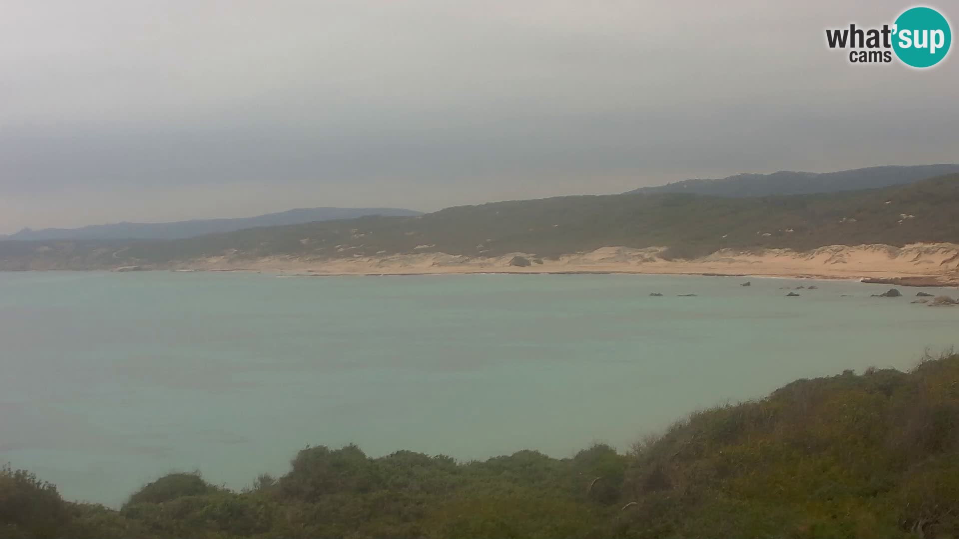 Webcam en vivo de Naracu Nieddu Beach – Aglientu – Cerdeña