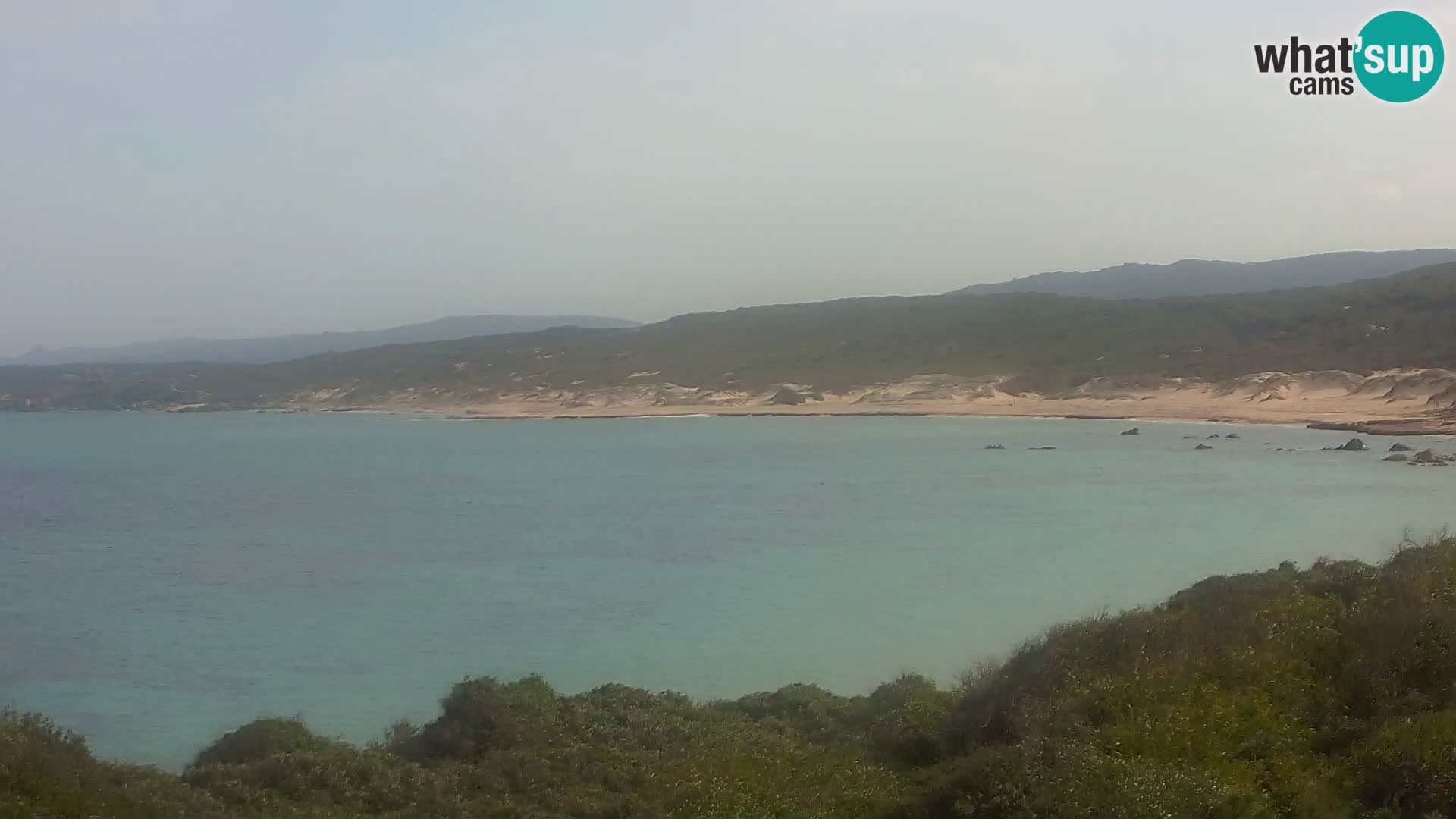 Webcam en direct de Naracu Nieddu Beach – Aglientu – Sardaigne