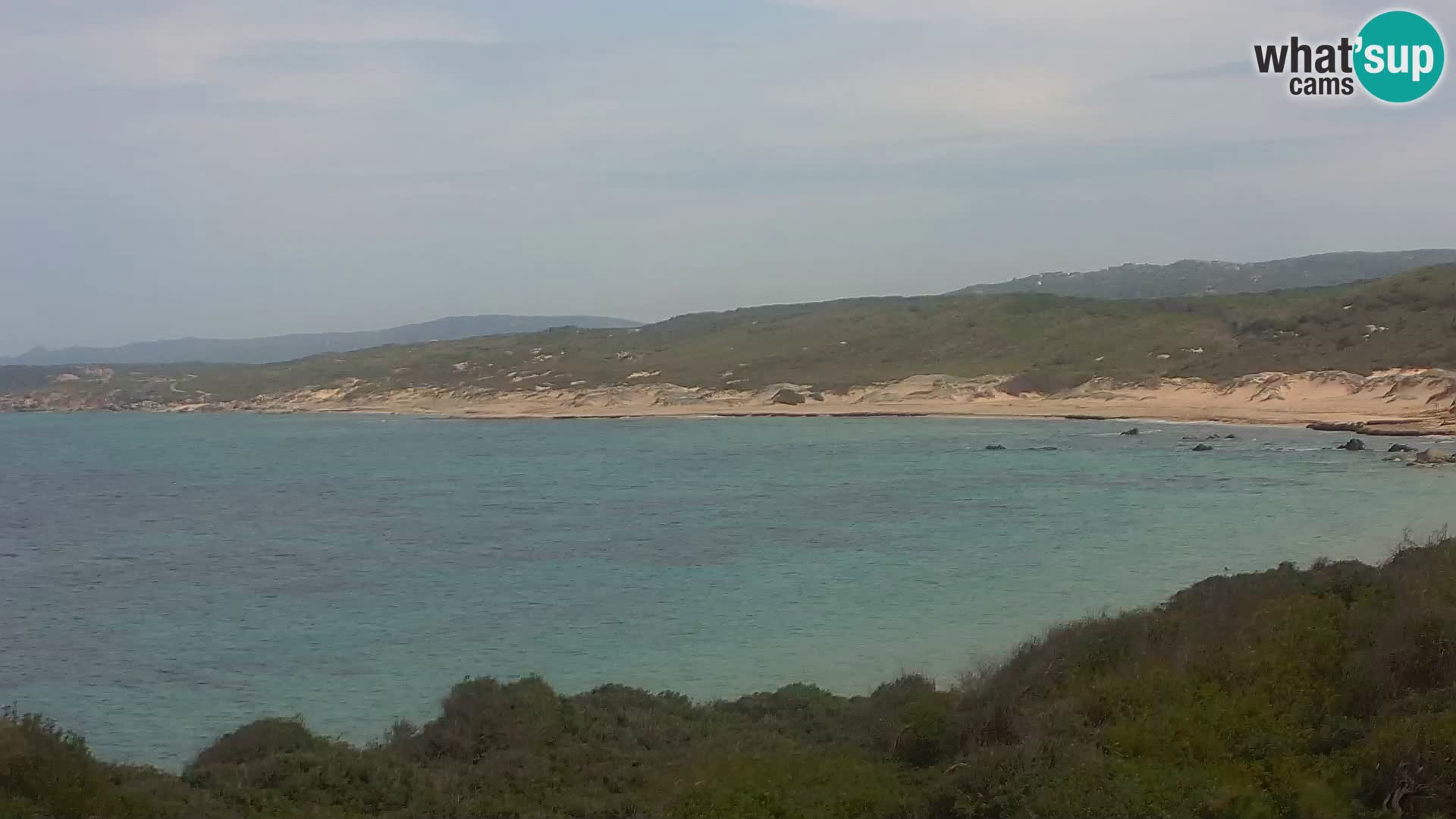 Naracu Nieddu Beach Live webcam – Aglientu – Sardinia