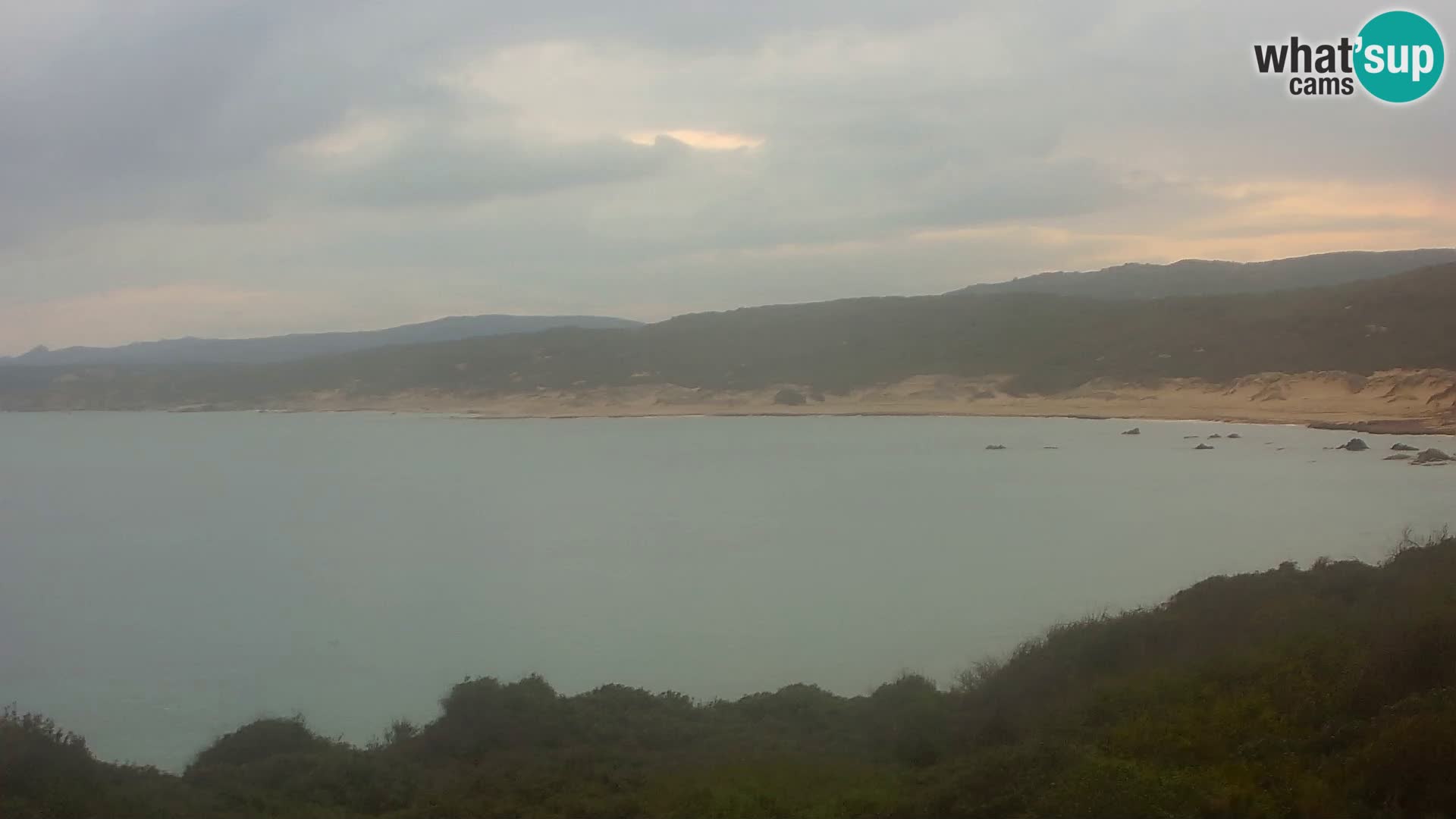 Webcam en direct de Naracu Nieddu Beach – Aglientu – Sardaigne