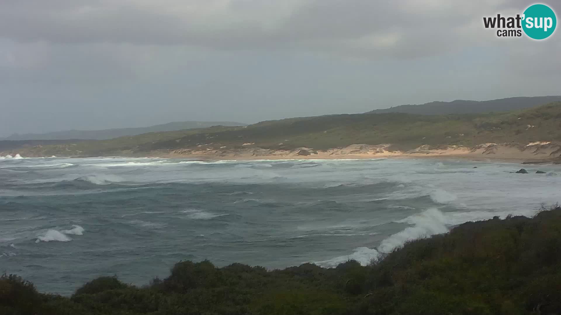 Webcam en direct de Naracu Nieddu Beach – Aglientu – Sardaigne