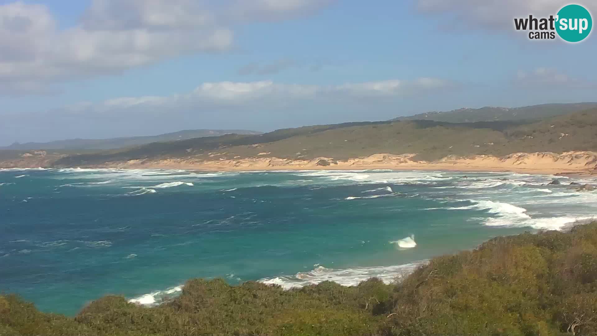 Naracu Nieddu Beach Live webcam – Aglientu – Sardinia