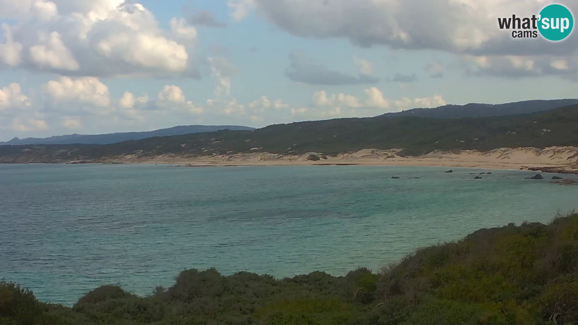 Naracu Nieddu Beach Live webcam – Aglientu – Sardinia