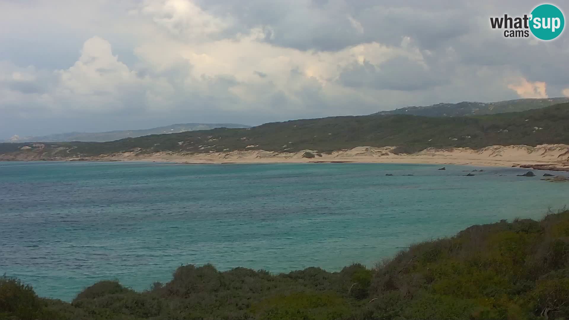 Naracu Nieddu Beach Live webcam – Aglientu – Sardinia