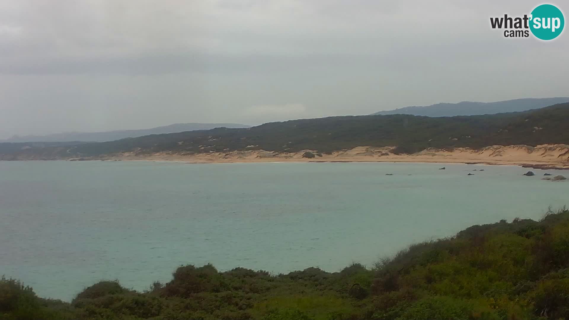 Naracu Nieddu Strand Live Webcam – Aglientu – Sardinien