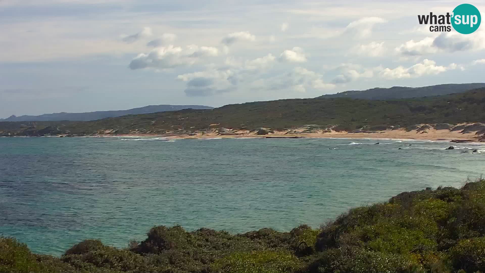 Spiaggia Naracu Nieddu Live webcam – Aglientu – Sardegna