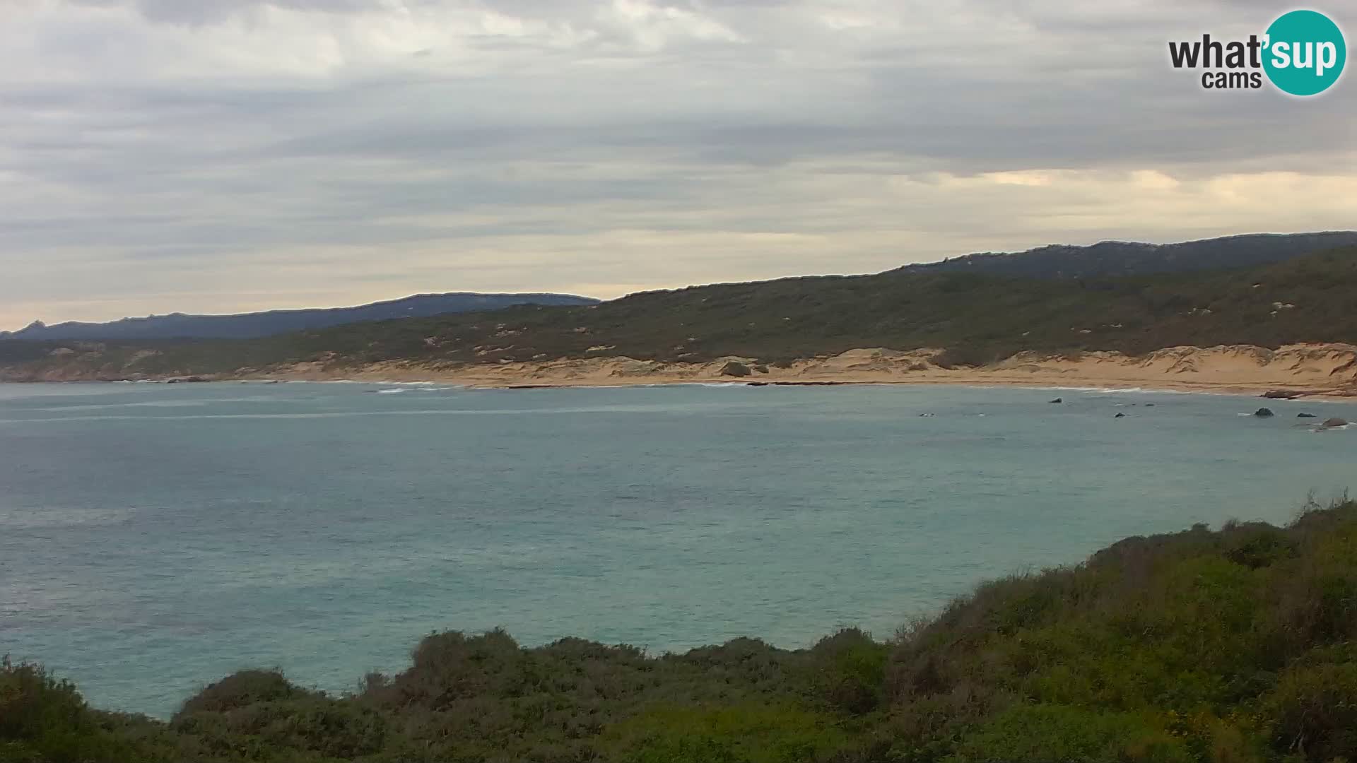 Webcam en direct de Naracu Nieddu Beach – Aglientu – Sardaigne