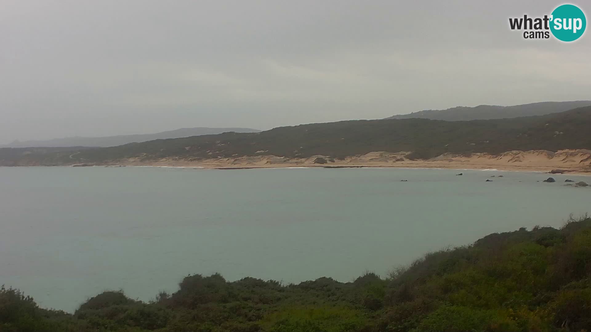 Naracu Nieddu Beach Live webcam – Aglientu – Sardinia