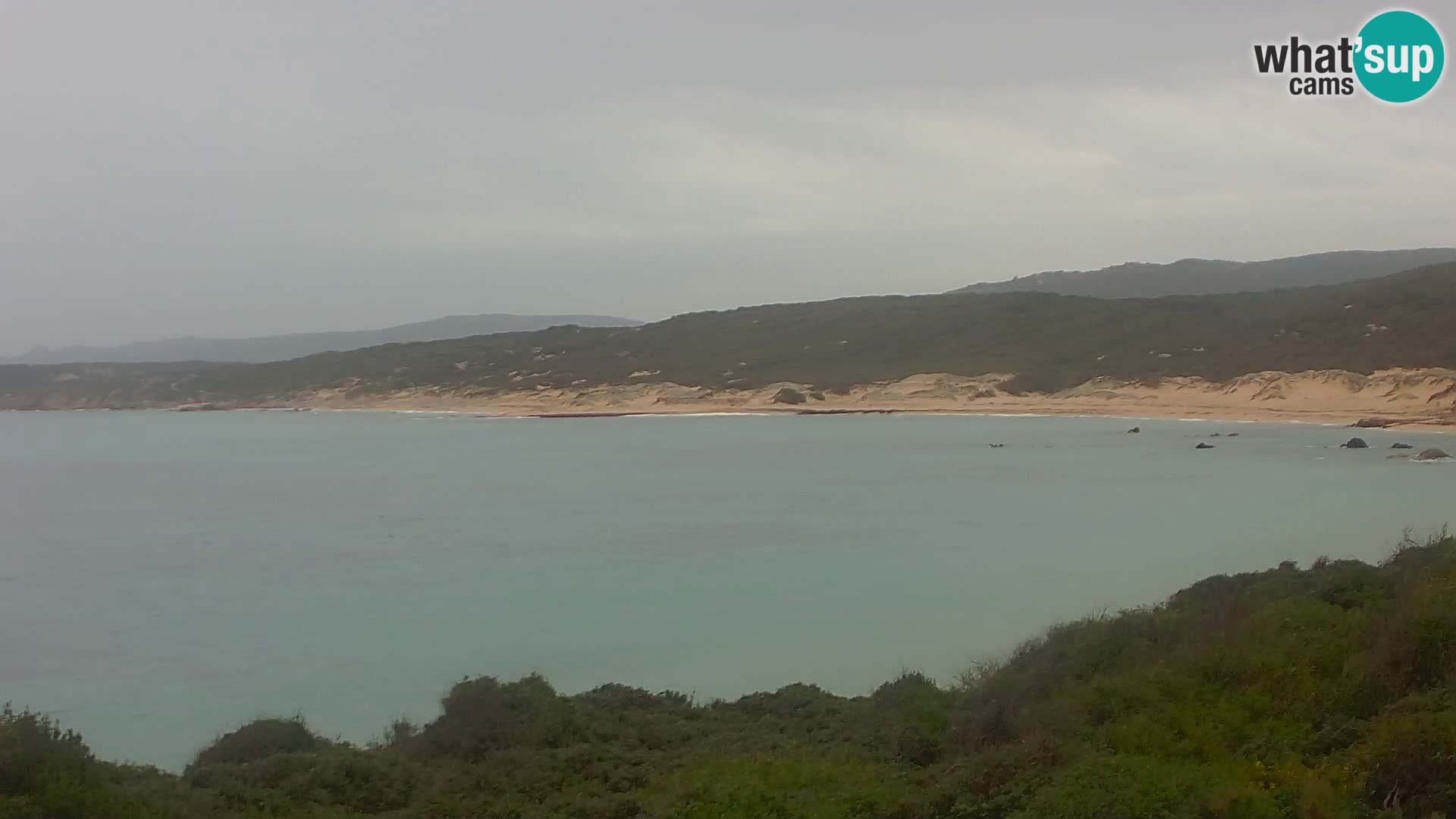 Naracu Nieddu Strand Live Webcam – Aglientu – Sardinien