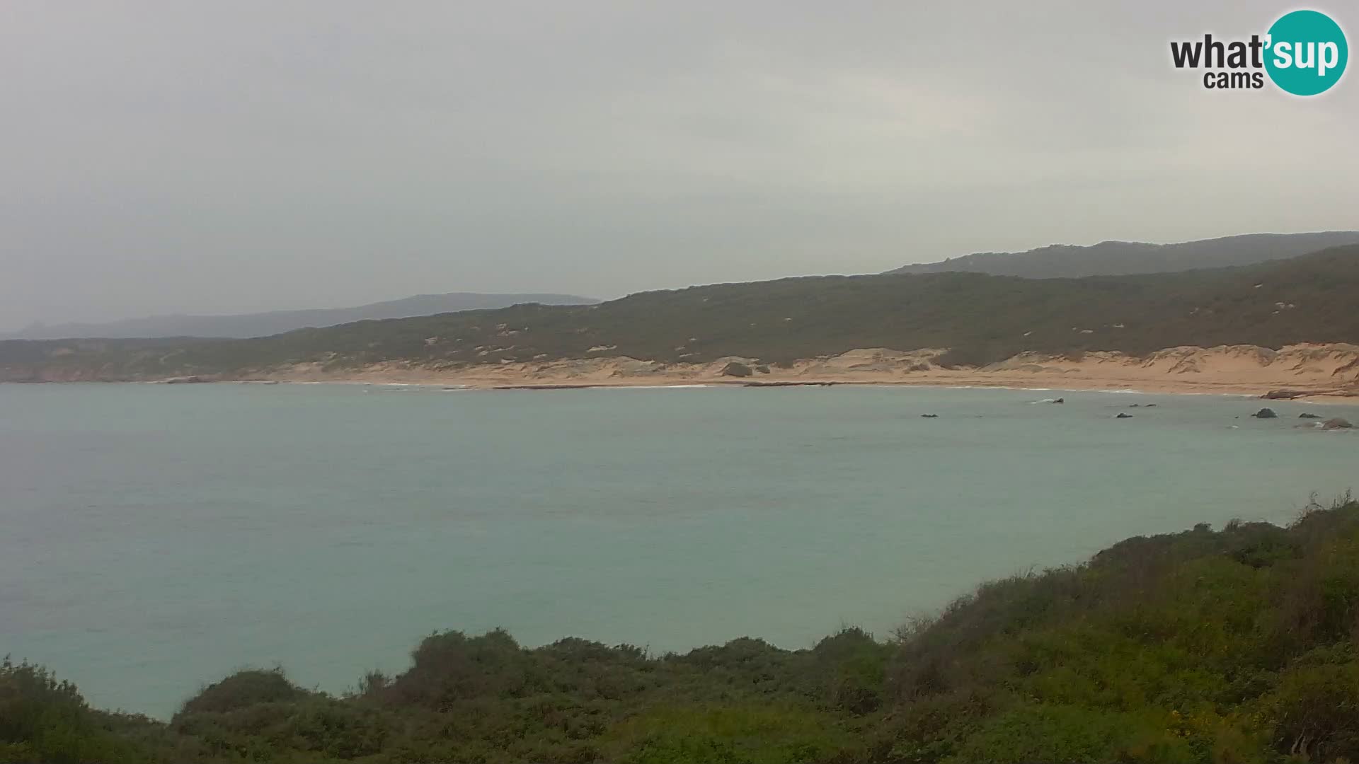 Webcam en vivo de Naracu Nieddu Beach – Aglientu – Cerdeña