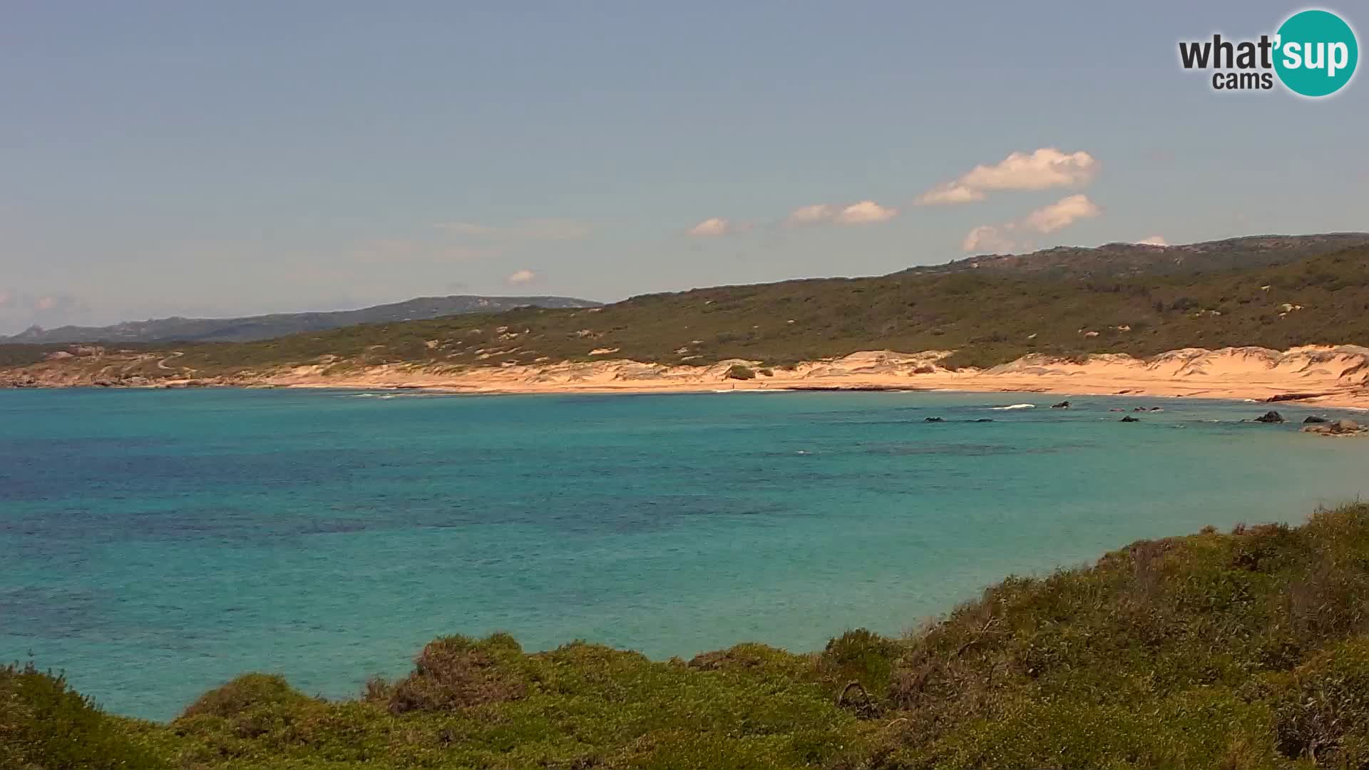 Naracu Nieddu Beach Live webcam – Aglientu – Sardinia