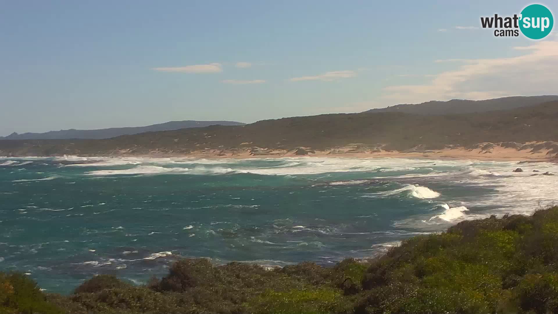 Spiaggia Naracu Nieddu Live webcam – Aglientu – Sardegna