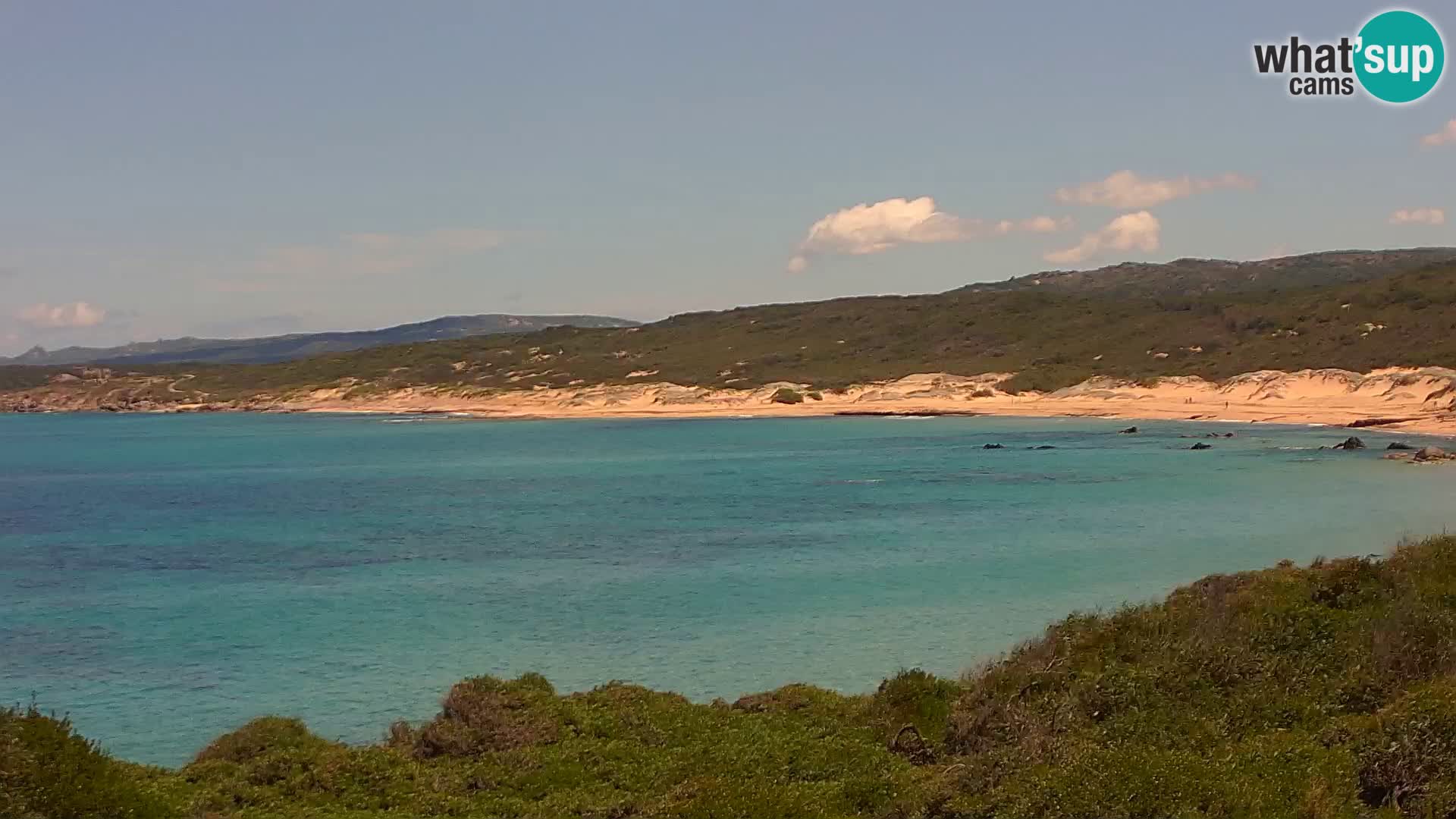 Naracu Nieddu Beach Live webcam – Aglientu – Sardinia