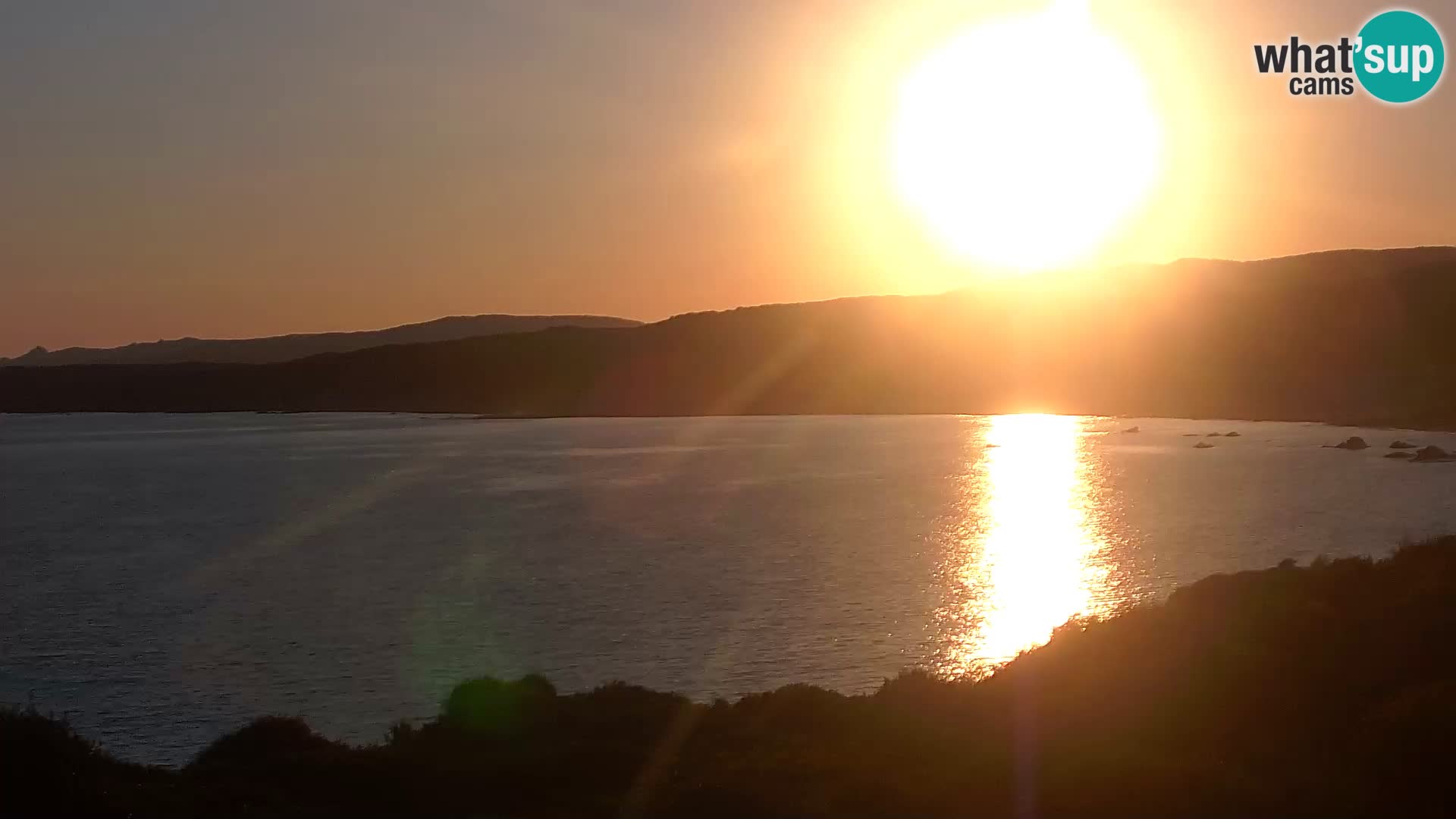Webcam en direct de Naracu Nieddu Beach – Aglientu – Sardaigne