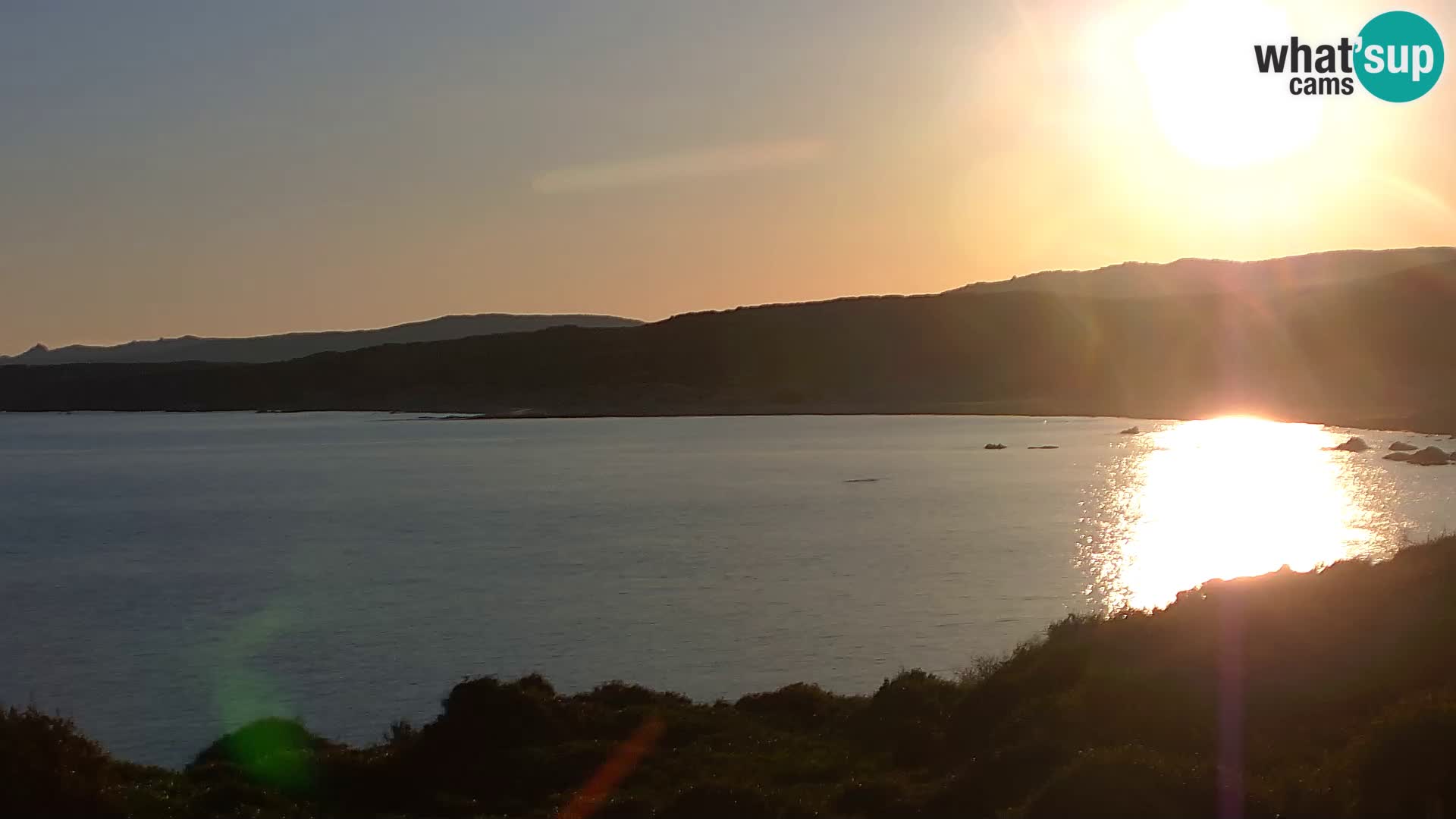 Naracu Nieddu Beach Live webcam – Aglientu – Sardinia