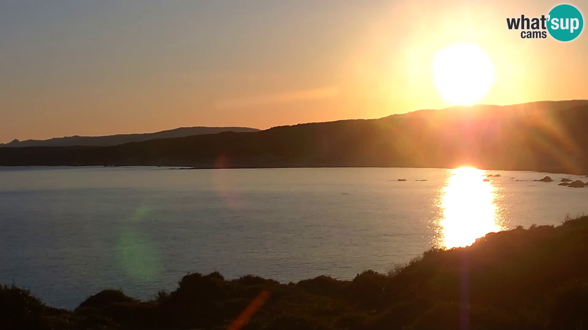 Naracu Nieddu Beach Live webcam – Aglientu – Sardinia