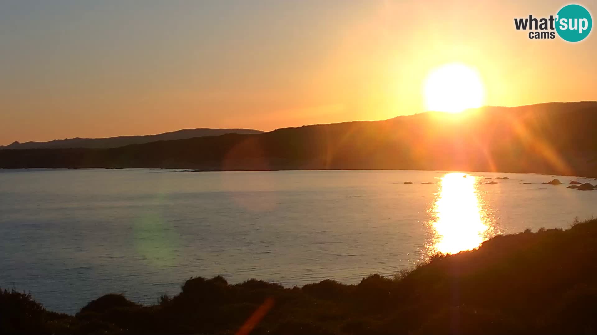 Spiaggia Naracu Nieddu Live webcam – Aglientu – Sardegna