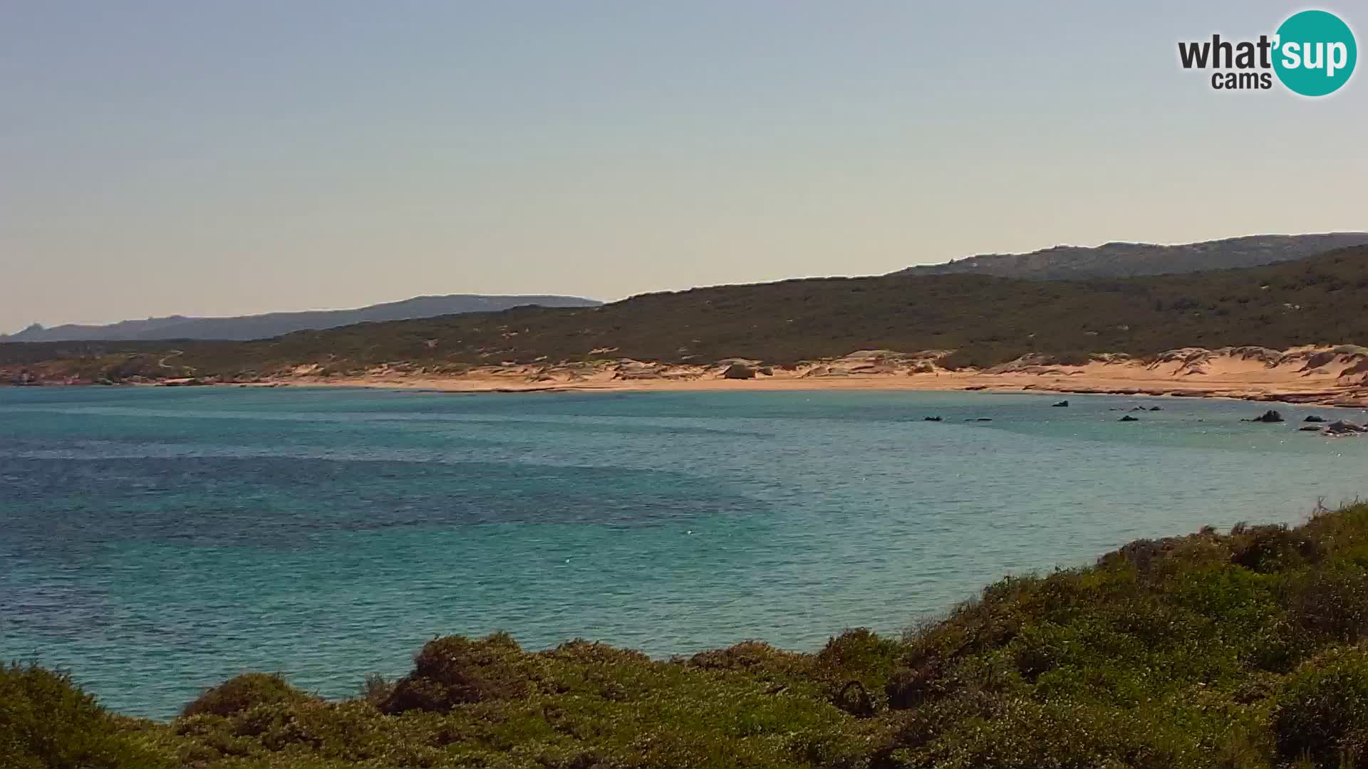 Naracu Nieddu Strand Live Webcam – Aglientu – Sardinien