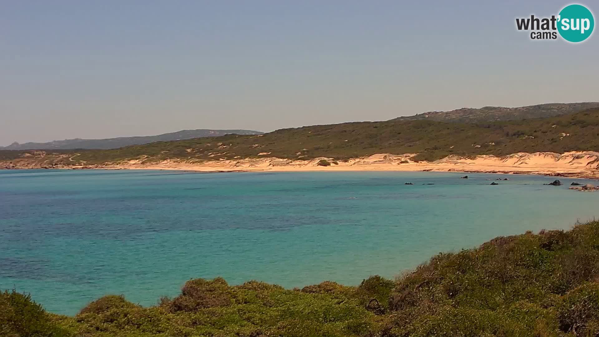 Naracu Nieddu Strand Live Webcam – Aglientu – Sardinien