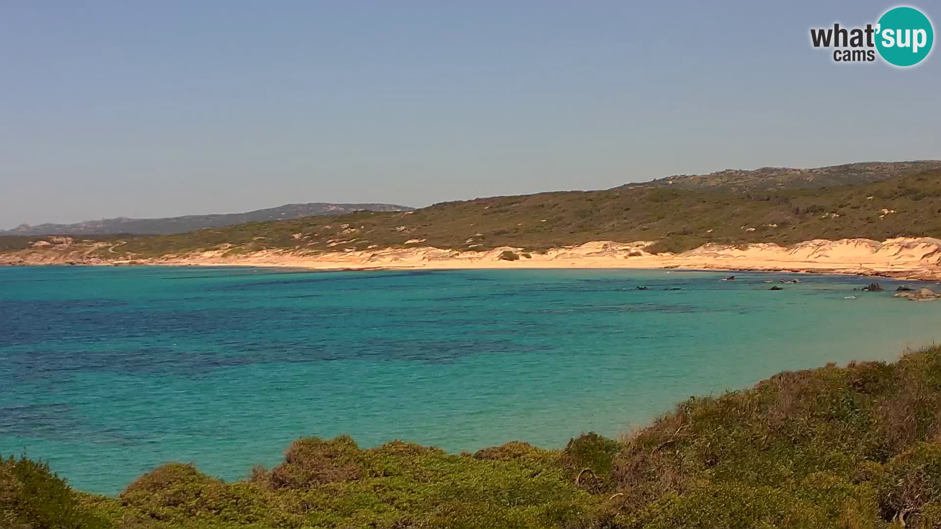 Naracu Nieddu Strand Live Webcam – Aglientu – Sardinien