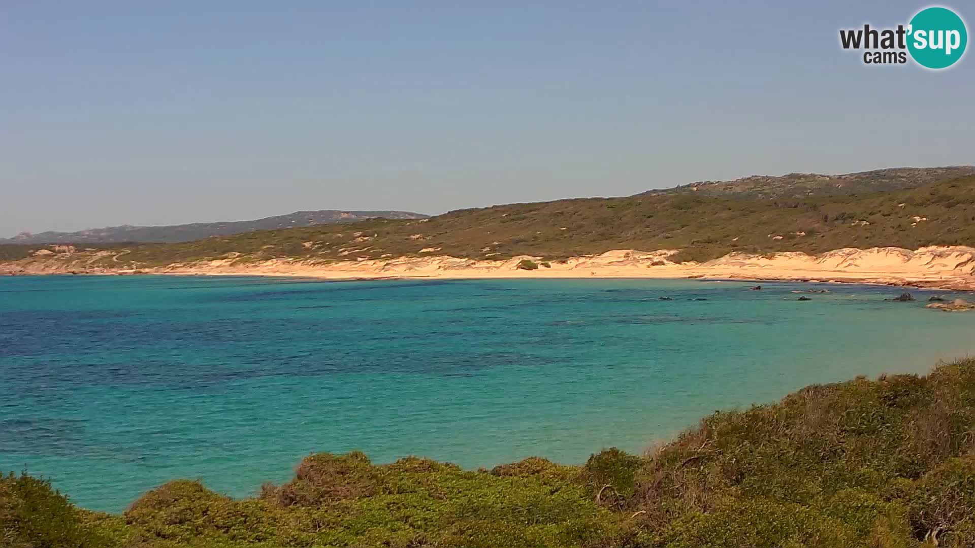 Naracu Nieddu Beach Live webcam – Aglientu – Sardinia