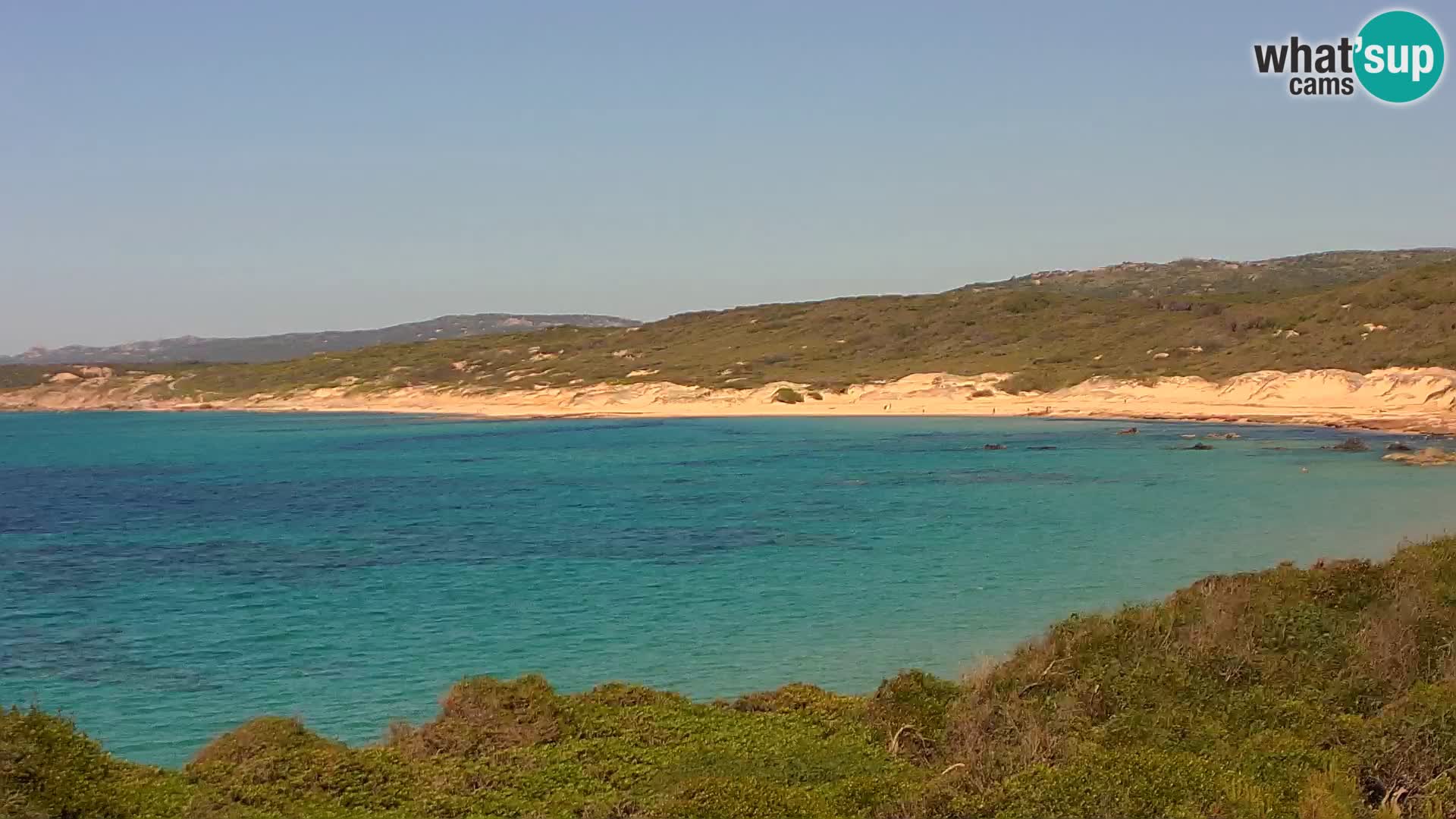 Spiaggia Naracu Nieddu Live webcam – Aglientu – Sardegna