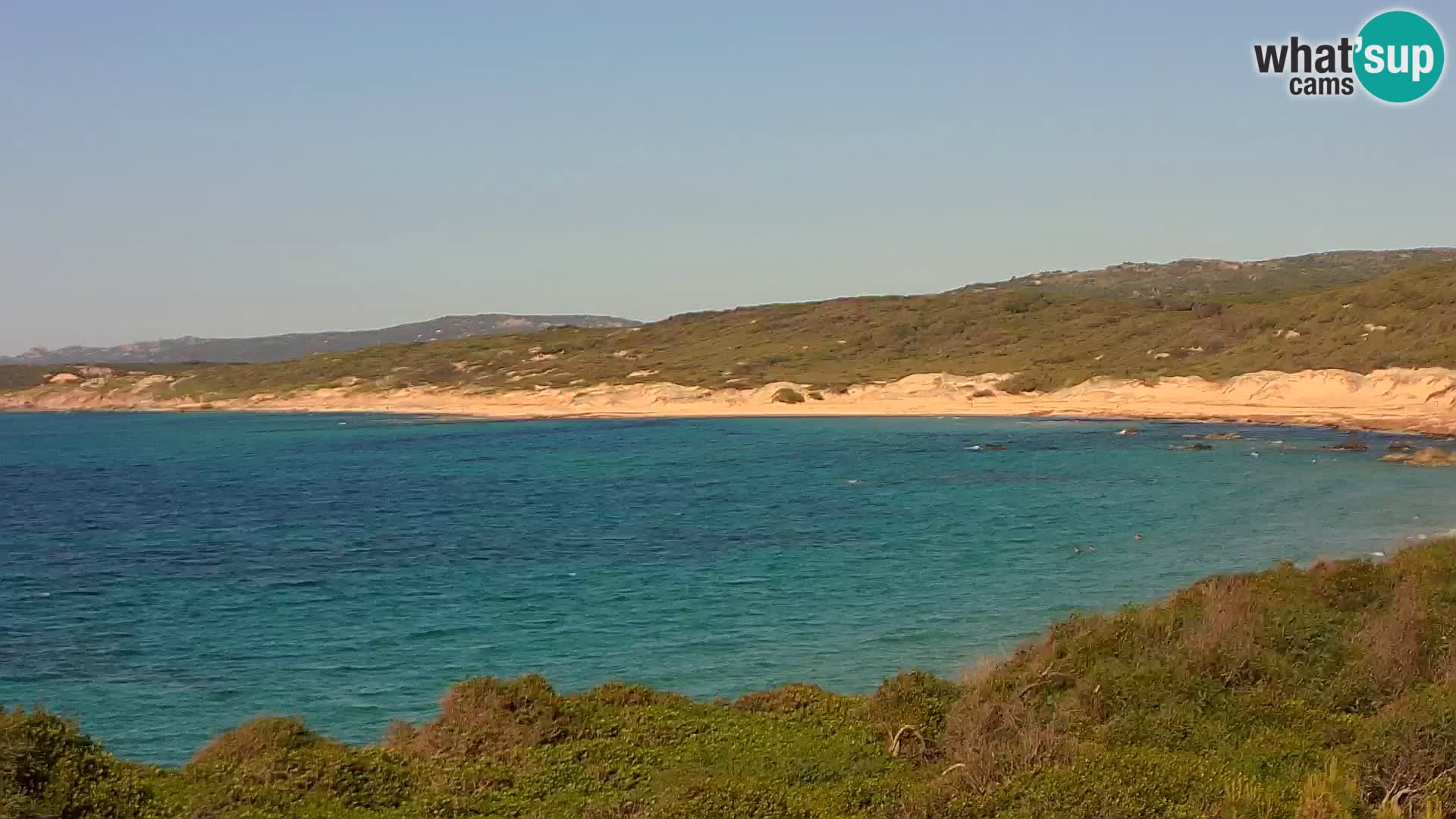 Spiaggia Naracu Nieddu Live webcam – Aglientu – Sardegna