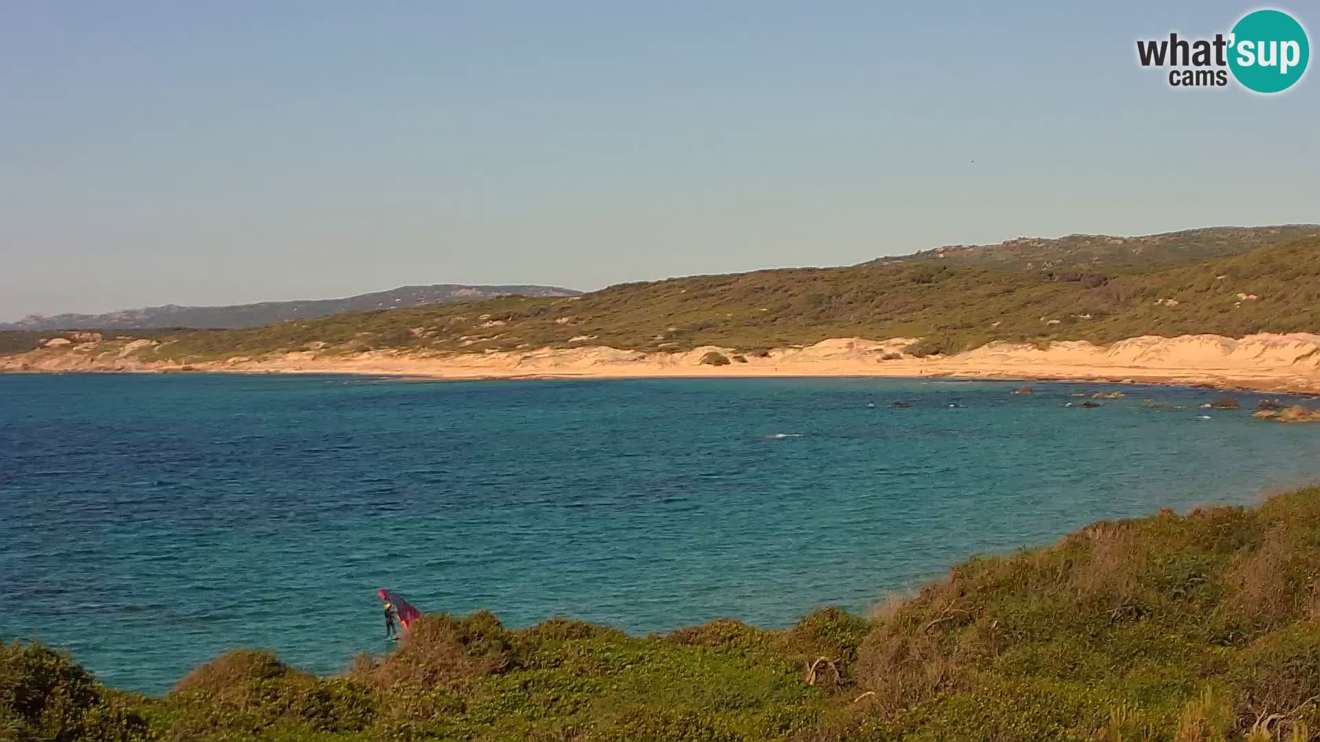 Spiaggia Naracu Nieddu Live webcam – Aglientu – Sardegna