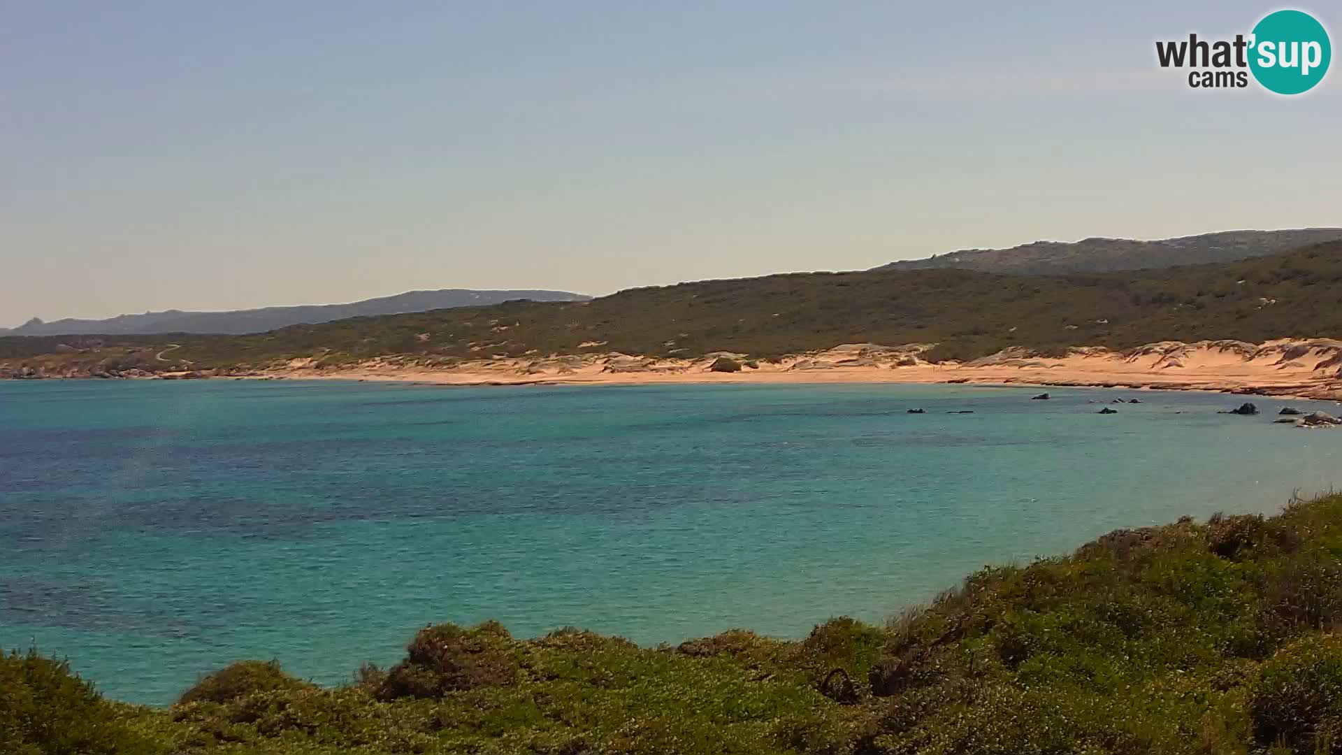 Spiaggia Naracu Nieddu Live webcam – Aglientu – Sardegna