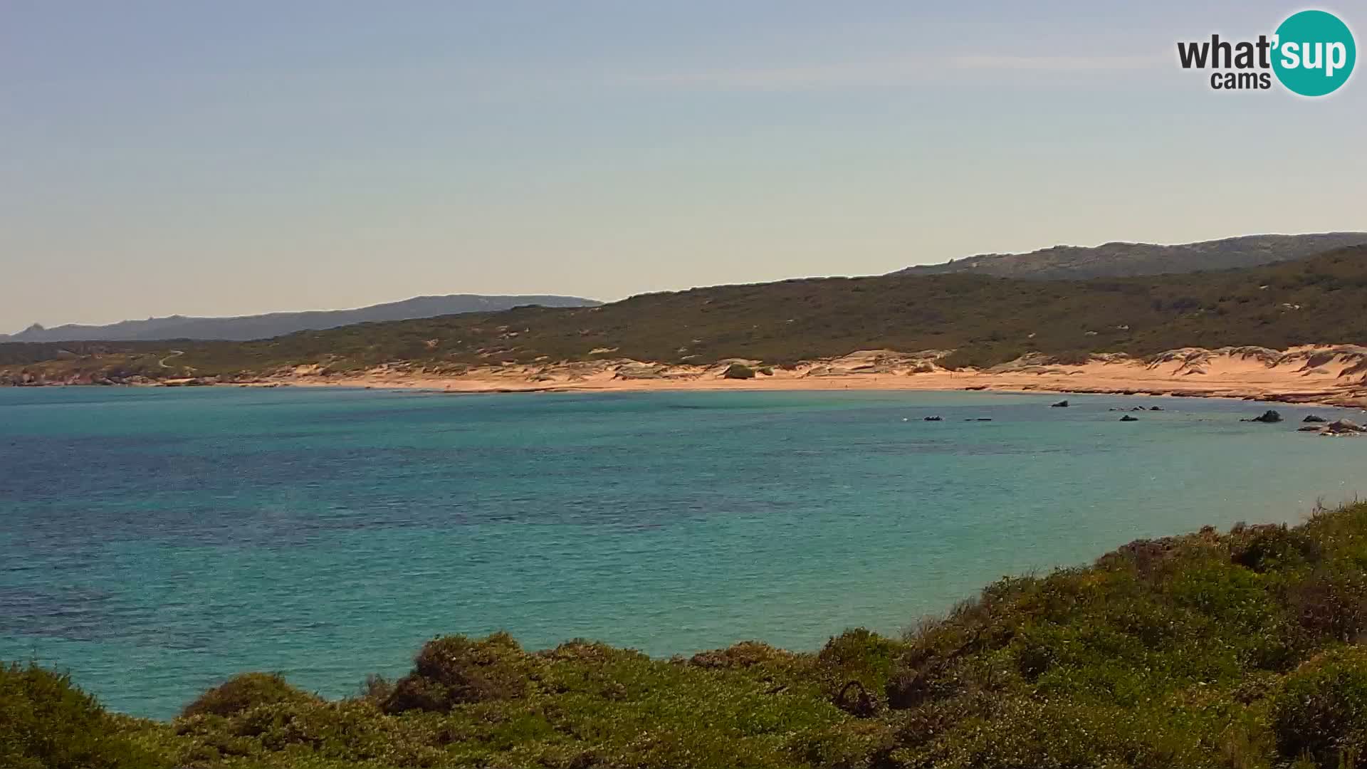 Naracu Nieddu Beach Live webcam – Aglientu – Sardinia