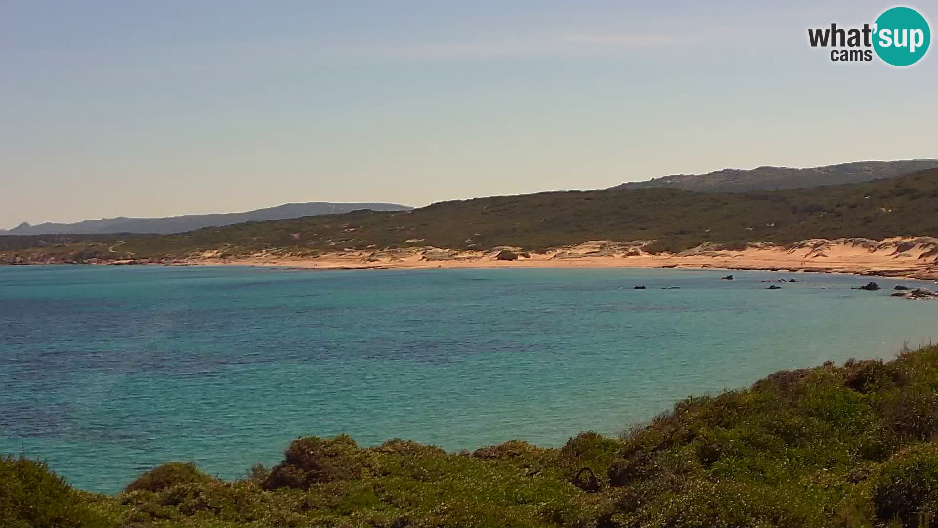 Spiaggia Naracu Nieddu Live webcam – Aglientu – Sardegna