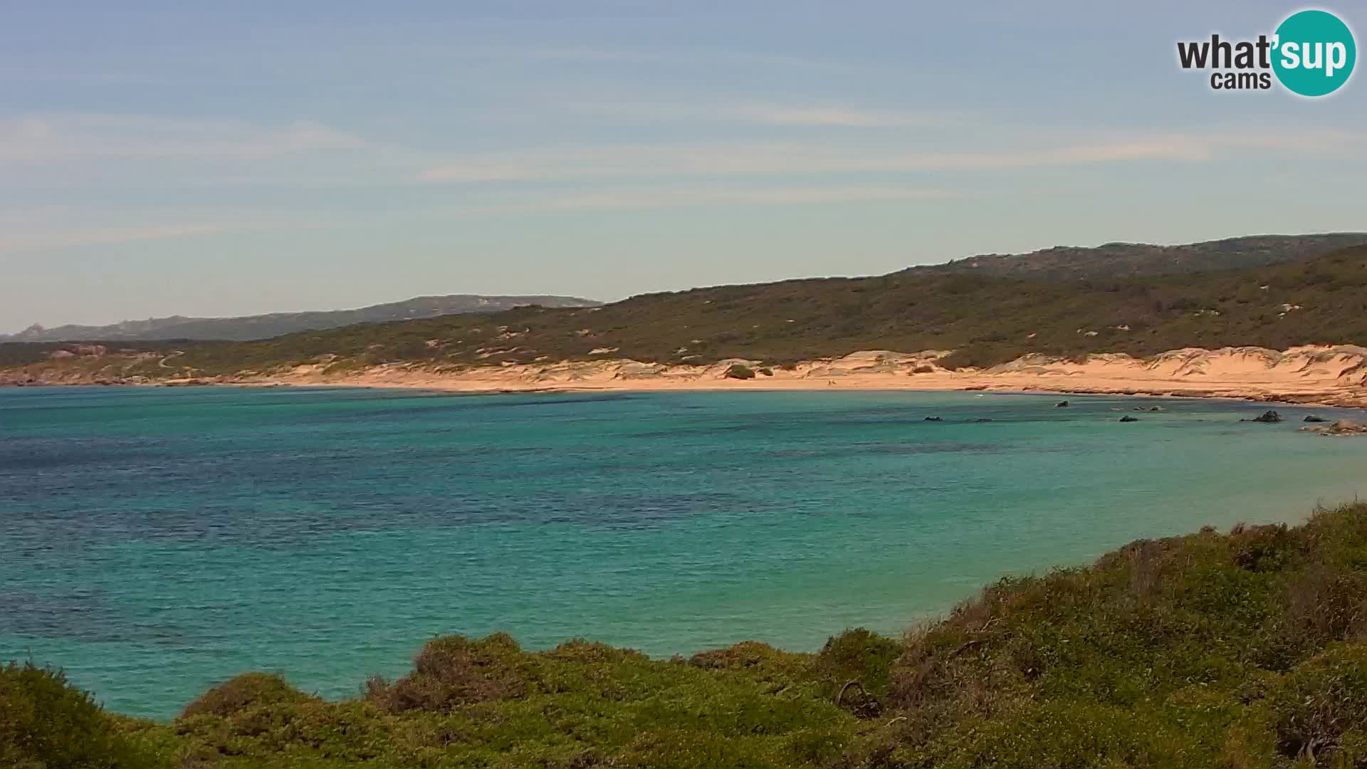 Naracu Nieddu Beach Live webcam – Aglientu – Sardinia