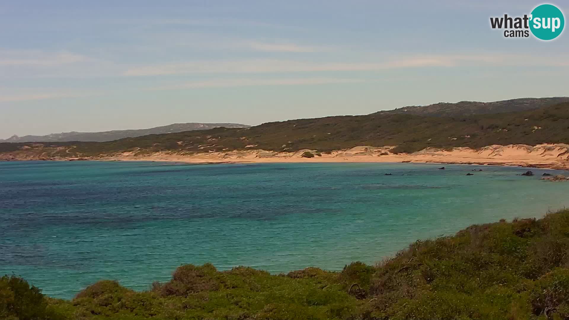 Naracu Nieddu Beach Live webcam – Aglientu – Sardinia