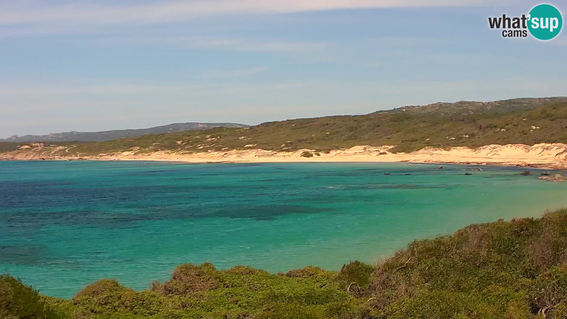 Naracu Nieddu Strand Live Webcam – Aglientu – Sardinien