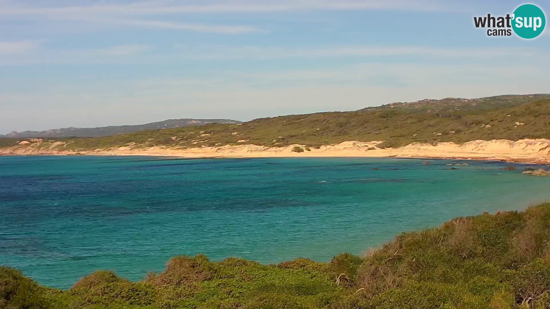 Naracu Nieddu Beach Live webcam – Aglientu – Sardinia