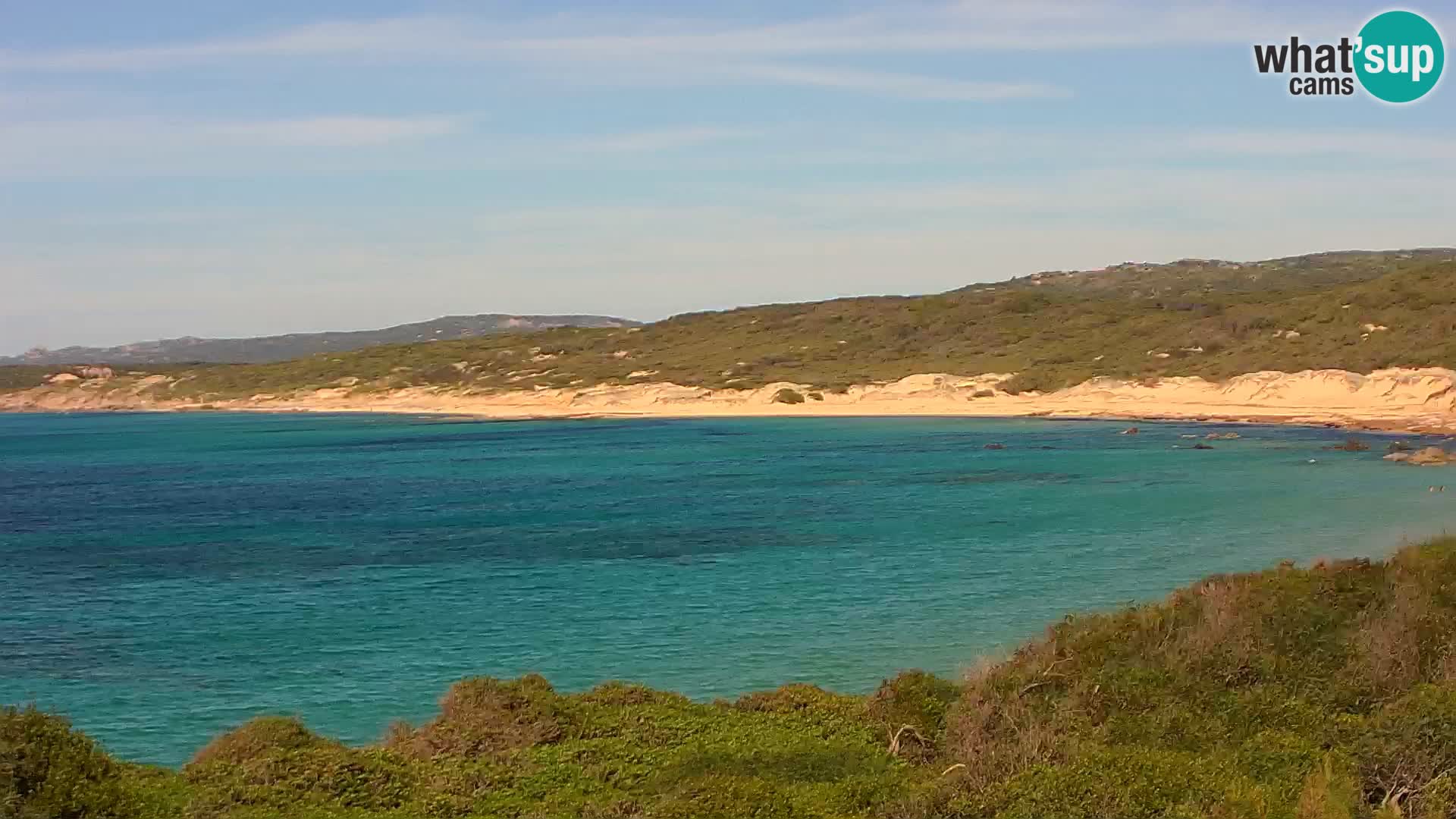 Spiaggia Naracu Nieddu Live webcam – Aglientu – Sardegna
