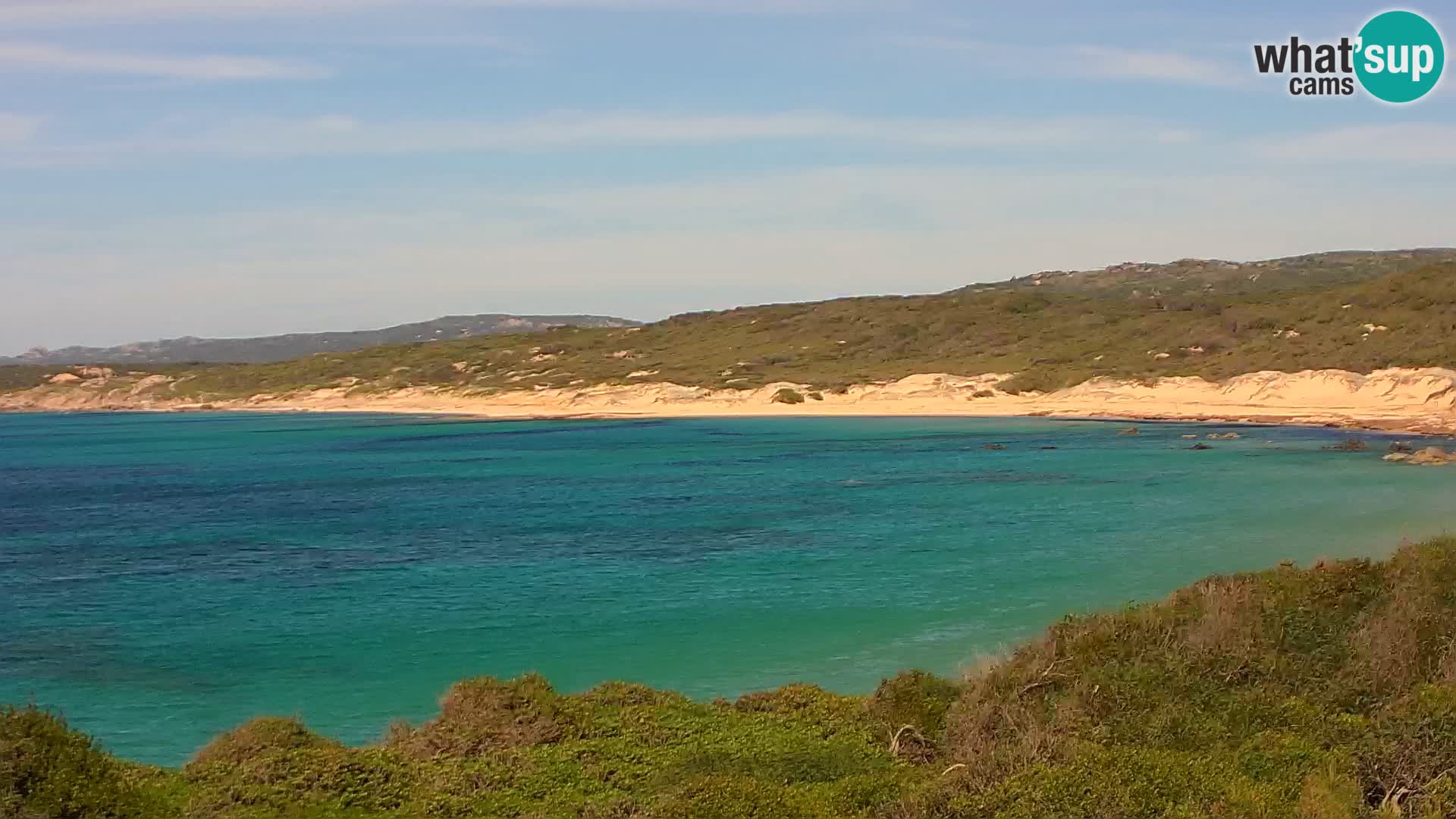 Spiaggia Naracu Nieddu Live webcam – Aglientu – Sardegna