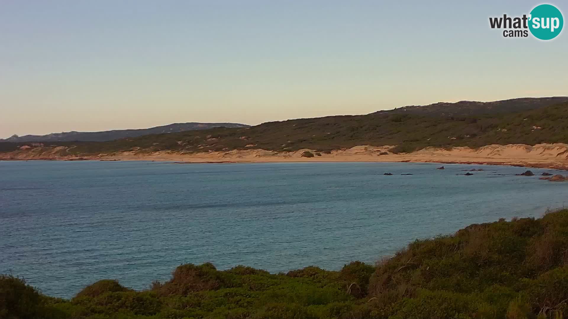 Naracu Nieddu Beach Live webcam – Aglientu – Sardinia