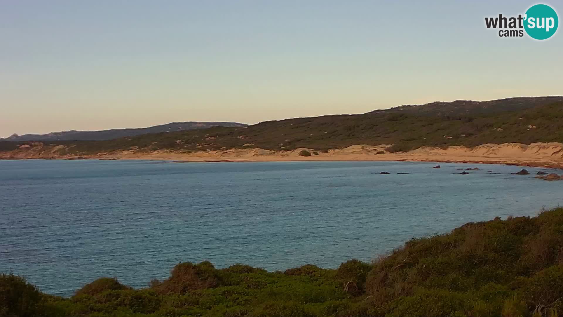 Webcam en direct de Naracu Nieddu Beach – Aglientu – Sardaigne