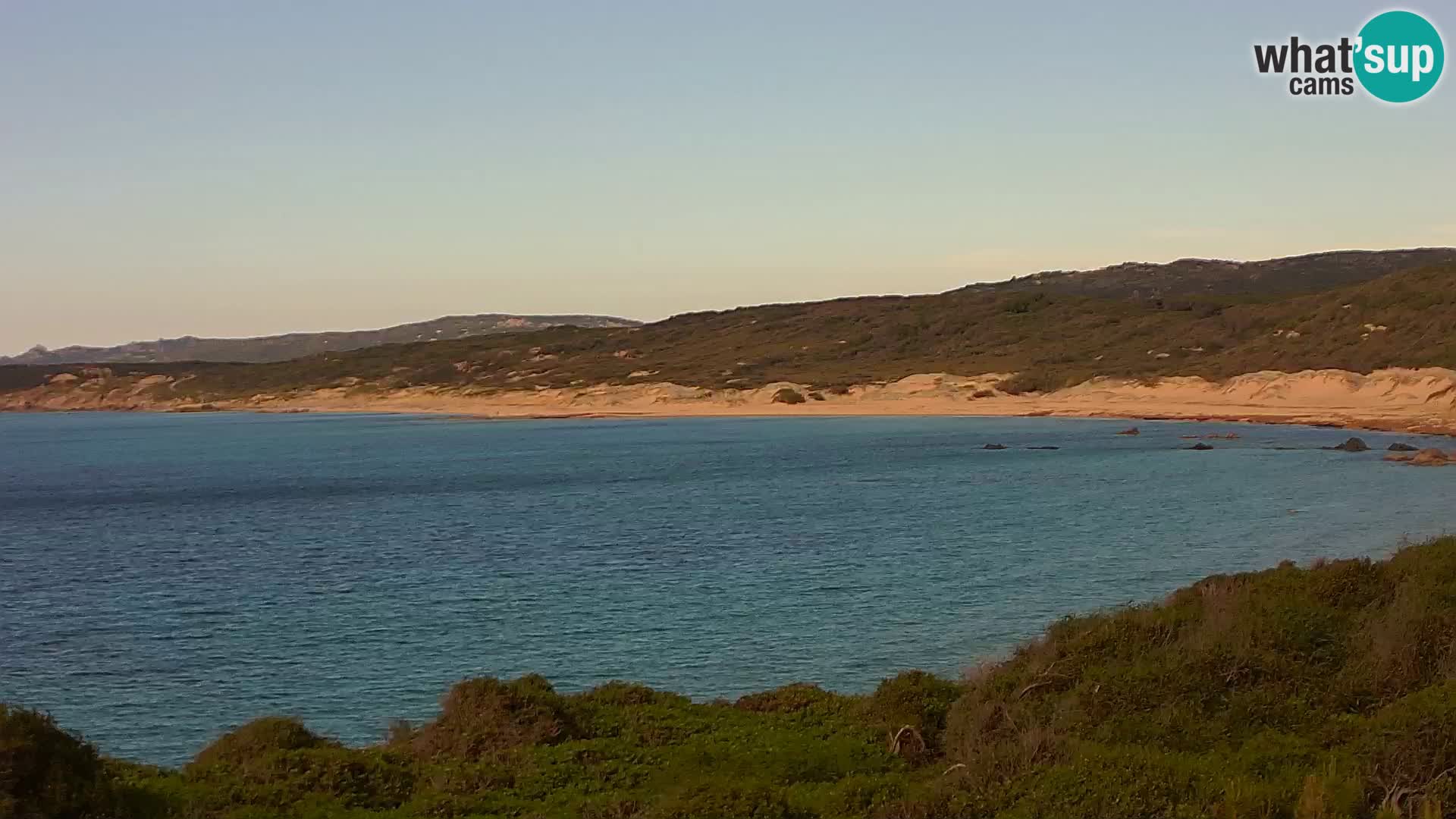 Naracu Nieddu Beach Live webcam – Aglientu – Sardinia