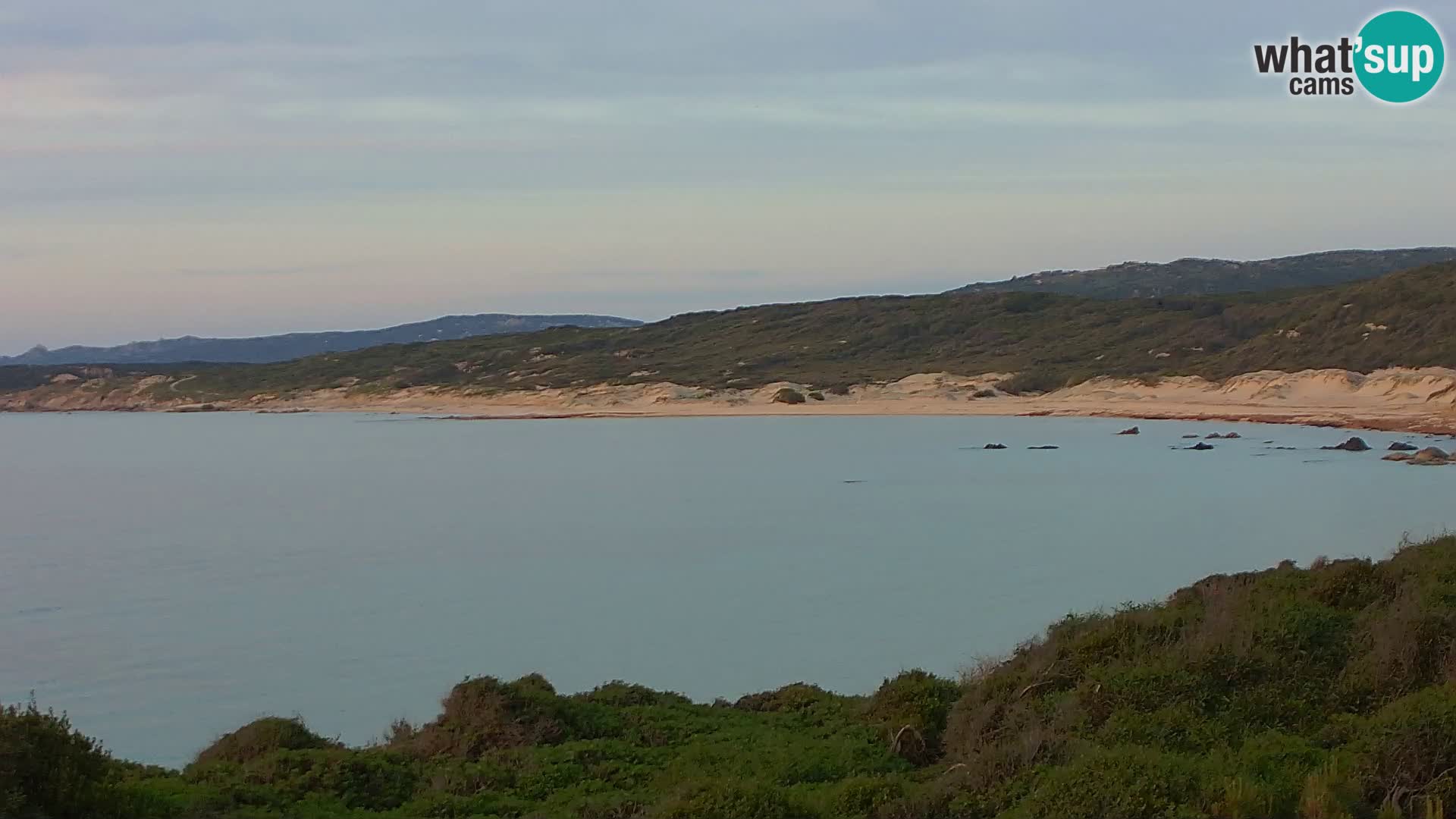 Naracu Nieddu Beach Live webcam – Aglientu – Sardinia