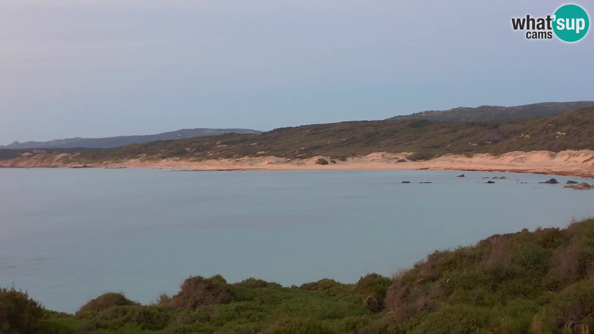Spiaggia Naracu Nieddu Live webcam – Aglientu – Sardegna
