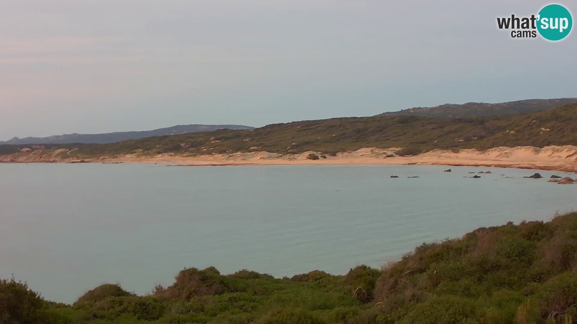 Webcam en direct de Naracu Nieddu Beach – Aglientu – Sardaigne