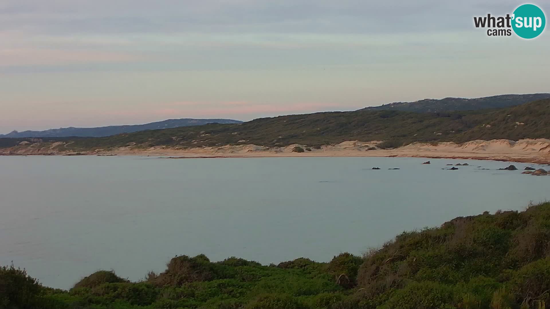 Webcam en direct de Naracu Nieddu Beach – Aglientu – Sardaigne