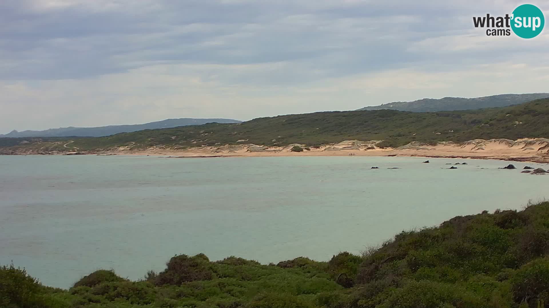 Naracu Nieddu Strand Live Webcam – Aglientu – Sardinien