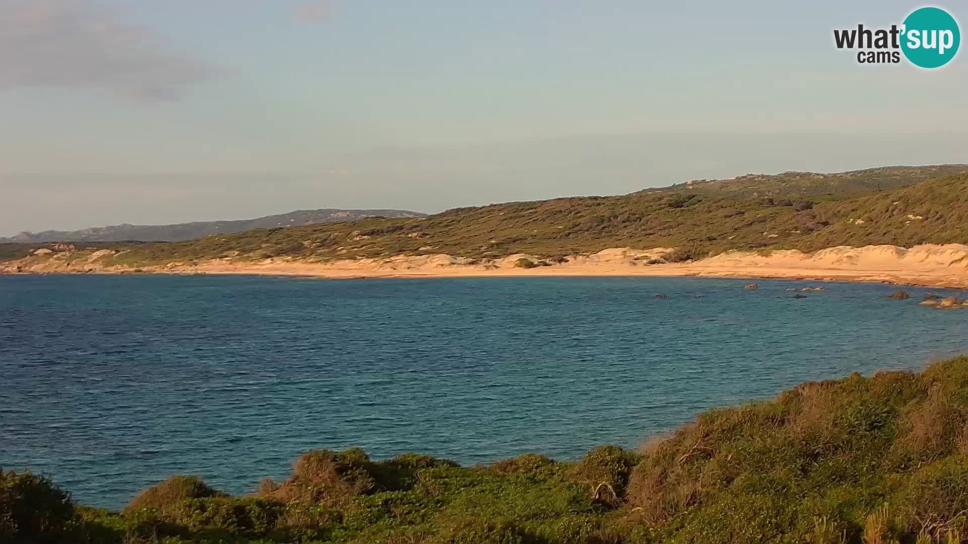 Naracu Nieddu Beach Live webcam – Aglientu – Sardinia