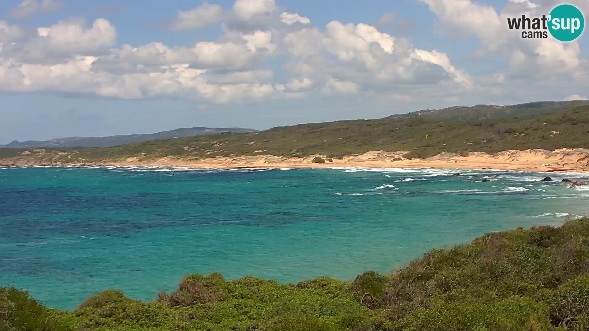 Webcam en direct de Naracu Nieddu Beach – Aglientu – Sardaigne