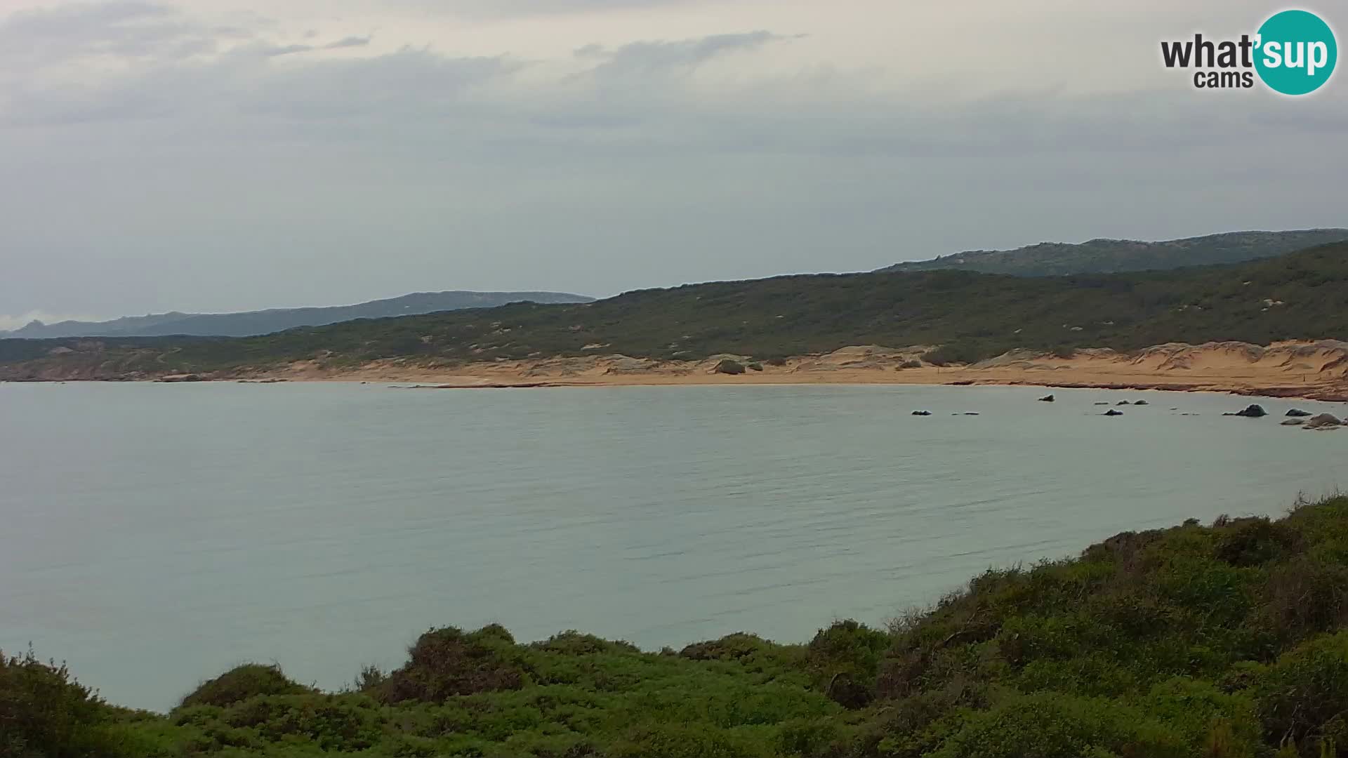 Naracu Nieddu Strand Live Webcam – Aglientu – Sardinien