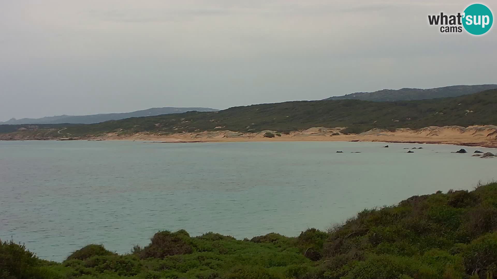 Naracu Nieddu Strand Live Webcam – Aglientu – Sardinien