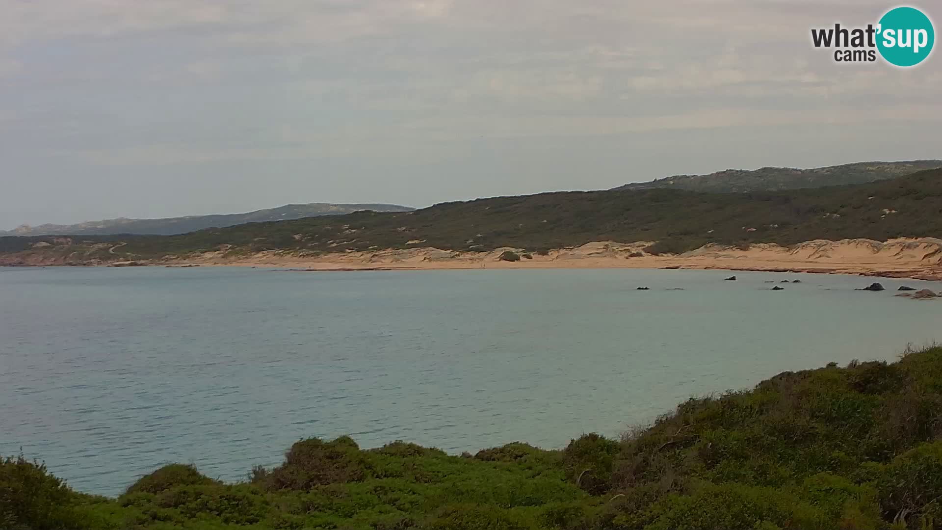 Webcam en vivo de Naracu Nieddu Beach – Aglientu – Cerdeña